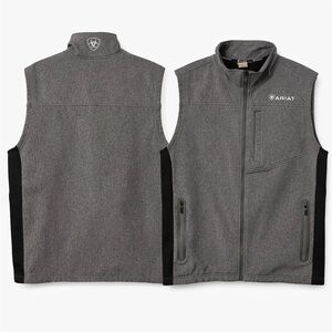 Ariat Men's Charcoal Gray Vest NWOT Softshell